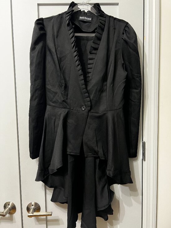 Scarlet Darkness Jackets & Blazers - Scarlet Darkness Frock Coat